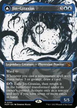 Jin-Gitaxias X1 SHOWCASE-NM/M- March of the Machine - Image 1