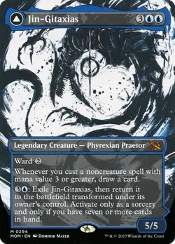 Jin-Gitaxias X1 SHOWCASE-NM/M- March of the Machine - Image 2