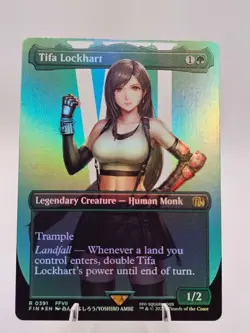 Tifa Lockhart (Borderless) Final Fantasy Foil (391) - Image 3
