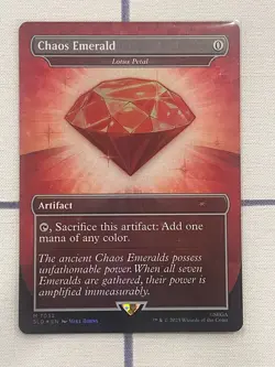 Chaos Emerald Lotus Petal Red 7032 Secret Lair - Image 1