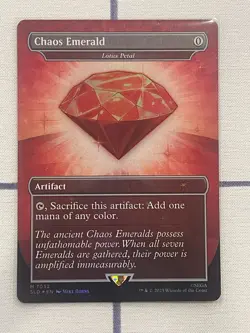 Chaos Emerald Lotus Petal Red 7032 Secret Lair - Image 2