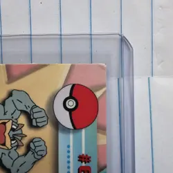 2000 Topps Chrome Pokemon Sparkle Machamp #68 LP Corner Wear - Image 9