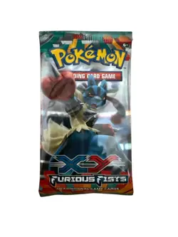 XY Furious Fists Pokemon Booster Card - Pack New Sealed! - Image 1