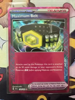 Maximum Belt 154/162SV05: Temporal Forces Holo Pokémon TCG - Image 1