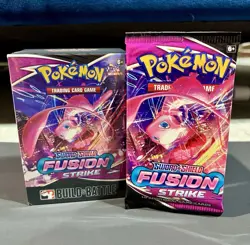 Pokemon Sword & Shield Fusion Strike Build And Battle Box Sealed + 1 Pack - Image 1