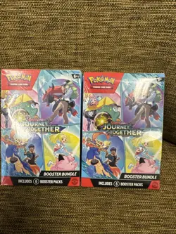 (2) Pokemon TCG Scarlet Violet SV9 Journey Together Booster Bundles Sealed New - Image 1