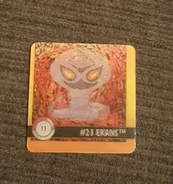 Pokemon Action Flipz - 11 EKANS/ARBOK Premier Edition Lenticular artbox card - Image 2