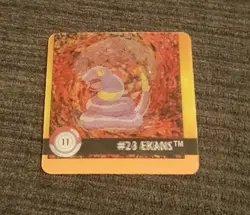 Pokemon Action Flipz - 11 EKANS/ARBOK Premier Edition Lenticular artbox card - Image 4