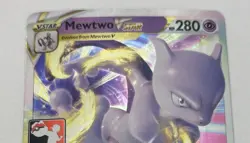 031/078 Mewtwo VSTAR Prize Pack Series 3 Play Pokemon TCG Stamped Pokemon Go - Image 8