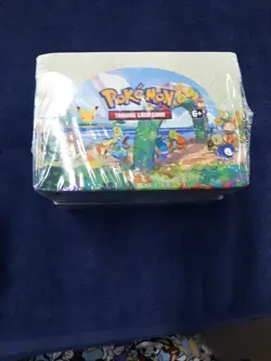 Sealed 2021 Pokemon Celebrations Complete 8 Mini Tin Set & Display Box (SEE PICS - Image 3