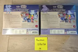 Chilling Reign Elite Trainer Box Pokemon Center set of 2 new. 2021 Error boxes - Image 5