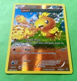 Torchic 2015 Pokemon XY Primal Clash FULL ART HOLO 26/160 - Image 3