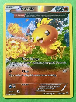 Torchic 2015 Pokemon XY Primal Clash FULL ART HOLO 26/160 - Image 7