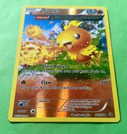 Torchic 2015 Pokemon XY Primal Clash FULL ART HOLO 26/160 - Image 9