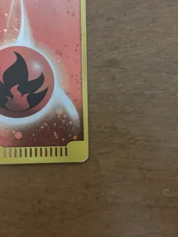 Fire Energy Pokemon Card Japanese Holo E-Series McDonald's Promo LP - Image 4