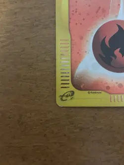 Fire Energy Pokemon Card Japanese Holo E-Series McDonald's Promo LP - Image 5