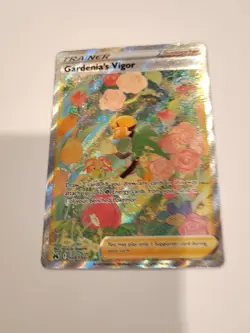 Gardenia's Vigor GG61/GG70 Pokemon Crown Zenith Galarian Gallery Holo Ultra Rare - Image 11