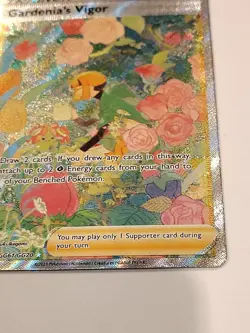 Gardenia's Vigor GG61/GG70 Pokemon Crown Zenith Galarian Gallery Holo Ultra Rare - Image 14