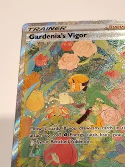Gardenia's Vigor GG61/GG70 Pokemon Crown Zenith Galarian Gallery Holo Ultra Rare - Image 2