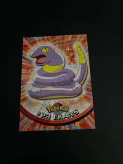 Topps Pokemon Ekans 23 Series 1 Card Blue Topps Trading Card Vintage - Image 8