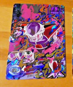 DRAGON BALL Z GT DBZ DBS HEROES CARD PRISM HOLO CARD HJ2-CP1 JAPAN 2014 NM - Image 1