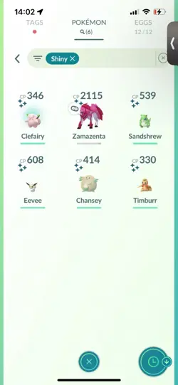 Pokemon Go (Stage 30 )Shiny Legendary Zamazenta ( 15 Legendarys ) - Image 3