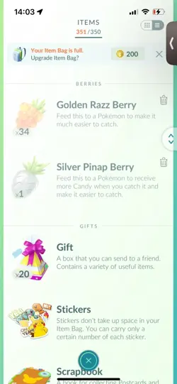 Pokemon Go (Stage 30 )Shiny Legendary Zamazenta ( 15 Legendarys ) - Image 8