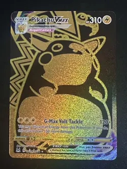 Pikachu VMAX TG29/TG30 Pokemon Lost Origin Trainer Gallery Secret Rare Gold NM - Image 1