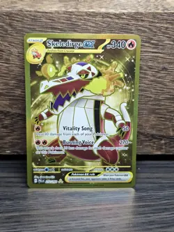 Pokémon TCG Skeledirge ex 272/193 Sv02: Paldea Evolved Holo  NM/M - Image 4