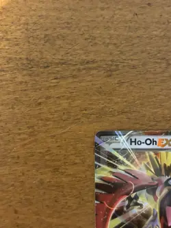 Ho-Oh EX 92/122 Breakpoint Ultra Rare Holo Pokemon Card LP - Image 2