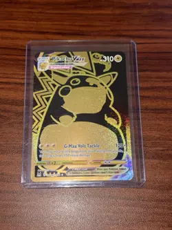 Pikachu VMAX TG29/TG30 Pokemon Lost Origin Trainer Gallery Secret Rare Gold - Image 1
