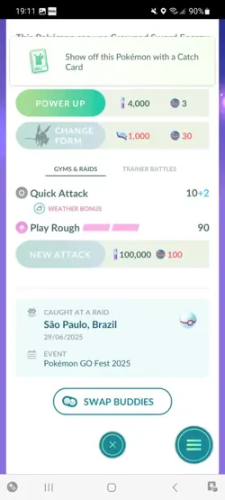 Pokemon Go Shiny Legendary Zacian - Image 2