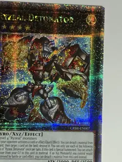 Ryzeal Detonator CRBR-EN007 Quarter Century Secret Rare 1st Edition NM Yu-Gi-Oh! - Image 7
