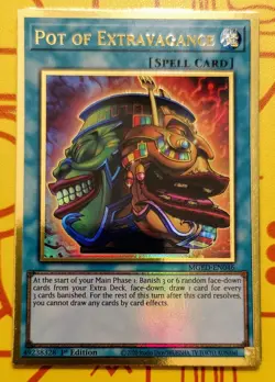 Pot Of Extravagance (Gold Rare) x2 - MGED-EN046 - Yu-Gi-Oh TCG - Image 3