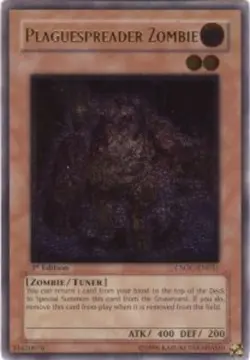 Yugioh! MP Plaguespreader Zombie - CSOC-EN031 - Ultimate Rare - Unlimited Editio - Image 1