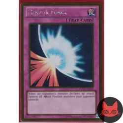 Yugioh Mirror Force PGLD-EN059 Gold Rare NM - Image 1