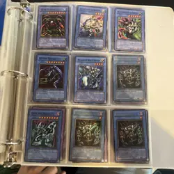 Yugioh Binder Vintage Cards 90s/early 2000s (270+ Cards) - Image 1