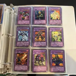 Yugioh Binder Vintage Cards 90s/early 2000s (270+ Cards) - Image 2