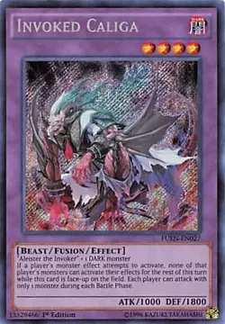 Yu-Gi-Oh! TCG Fusion Enforcers Invoked Caliga #FUEN-EN027 1st Edition - Image 4