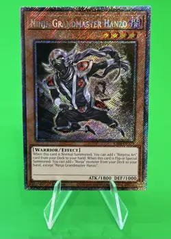 Yu-Gi-Oh Quarter Century Stampede Ninja Grandmaster Hanzo PSR RA04-EN173 NM!!! - Image 4