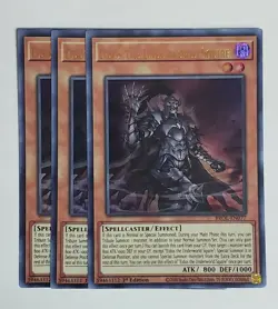 Yugioh x3 Eidos the Underworld Squire BROL-EN077 Ultra Rare 1st Edition New - Image 1