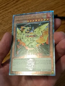 Yugioh Sacred Phoenix Of Nephthys Quarter Century Rare RA03-EN147 NM - Image 12