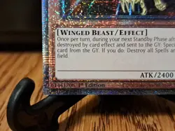 Yugioh Sacred Phoenix Of Nephthys Quarter Century Rare RA03-EN147 NM - Image 19
