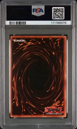 2002 Yu-Gi-Oh! Dark Magician BPT Limited Edition Secret Rare PSA 8 - Image 2