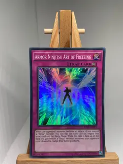 Armor Ninjitsu Art Of Freezing - Super Rare OP02-EN012 - LP - YuGiOh - Image 1