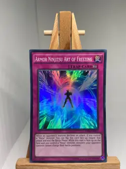 Armor Ninjitsu Art Of Freezing - Super Rare OP02-EN012 - NM - YuGiOh - Image 1