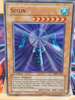 Suijin MRD-G027 Super Rare 1st German EX YUGIOH - Image 1
