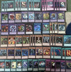 YuGiOh 70 Card Tournament Elemental Hero Deck Vision Masked w/30 Card Extra&Side - Image 1