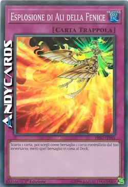 PHOENIX WINGS EXPLOSION • Super R • HISU IT045 • 1Ed • Yugioh! ANDYCARDS - Image 2