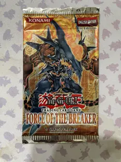 Yu-Gi-Oh! TCG Force of The Breaker 1st Edition Sealed Booster Pack - Image 3
